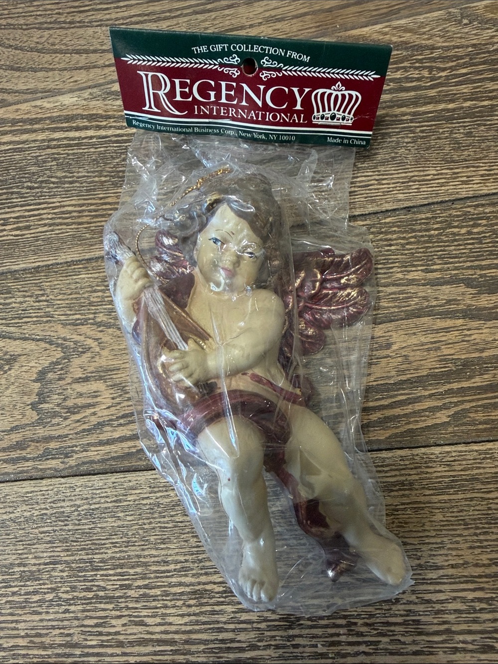 VTG Cherub Regency International Ornament Dead Stock
